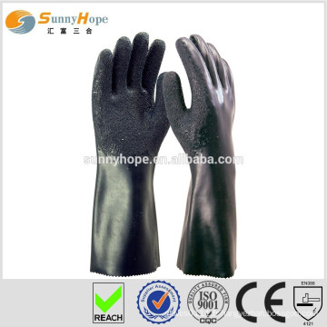 Gants en caoutchouc noir en PVC Sunnyhope